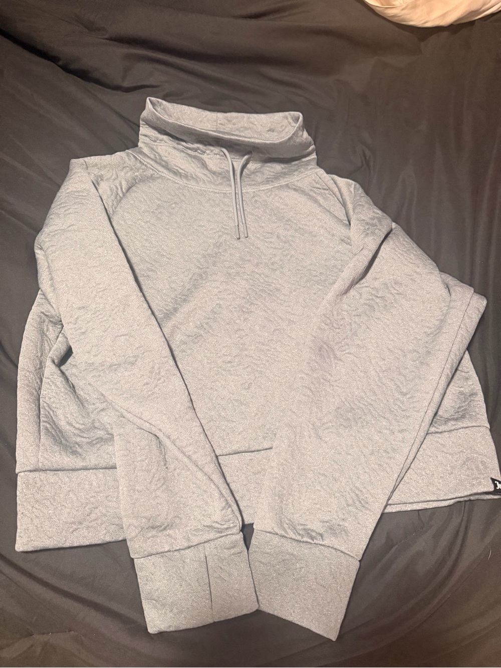 Juicy Couture Light Gray Cowl Neck Sweatshirt